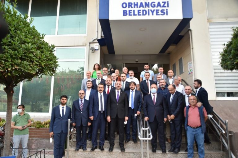 Adalet Bakanı Abdülhamit Gül’den Orhangazi’ye ziyaret