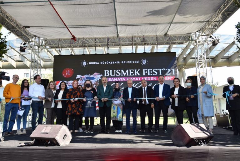 BUSMEK’ten Sanata hayat veren eller