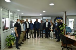 Esnaf Kefalet başkanına hayırlı olsun ziyareti