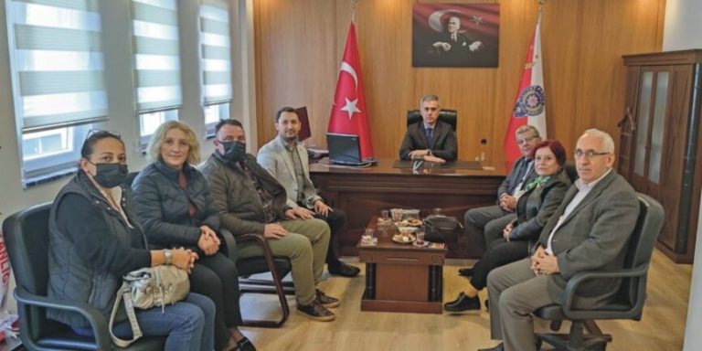 CHP İlçe Yönetiminden Emniyet Müdürü’ne Ziyaret