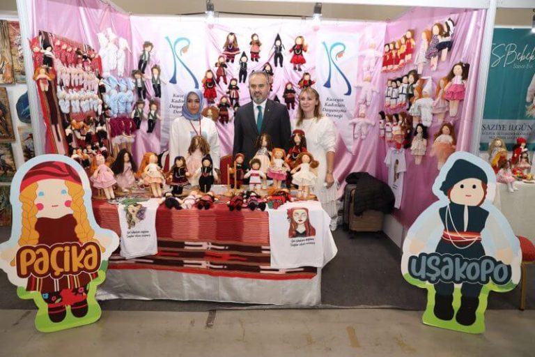 Craft İstanbul Fuarı’nda BUSMEK standı büyük ilgi gördü