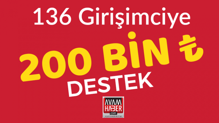 Girişimcilere 200 Bin TL’lik Destek