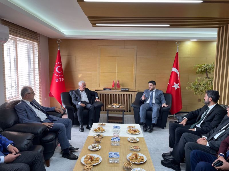 İYİ Partiden BTP ‘ye ziyaret