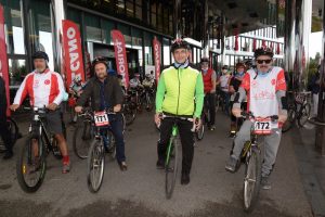 Pedallar kalp sağlığı için çevrildi.