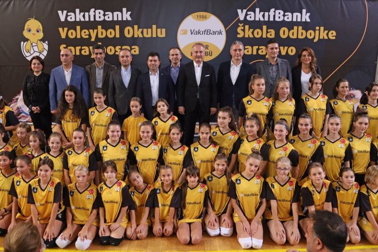 VakıfBank Spor Kulübü’nden Saraybosna Voleybol Okulu’na üst düzey ziyaret