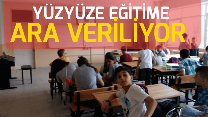 MEB Kasım ayında yüzyüze eğitime ara veriyor