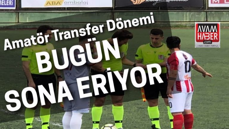 Transfer dönemi bugün sona eriyor