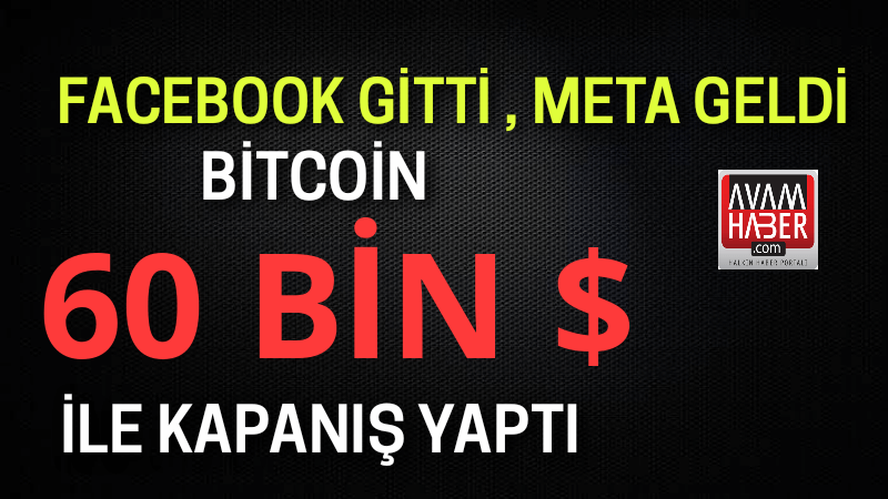 Facebook gitti,Meta geldi
