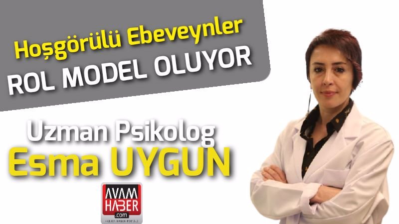 Ebeveynler rol model oluyor !