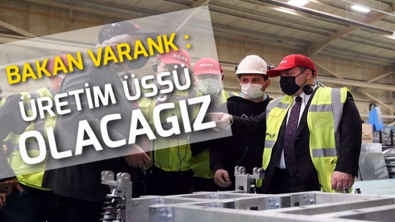 Üretim üssü olacağız