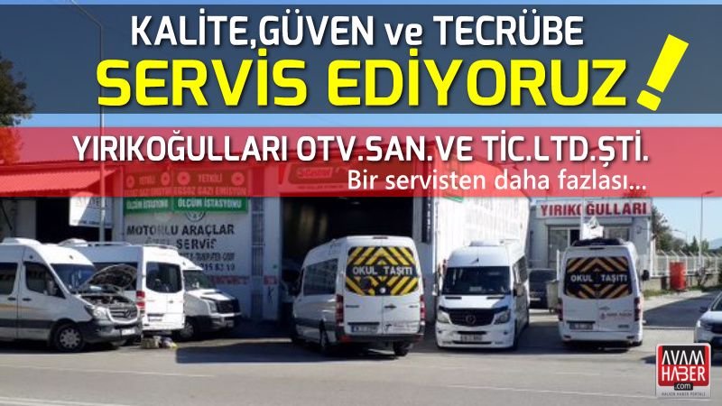 Kalite ,Güven ve Tecrübe Servis Ediyoruz !