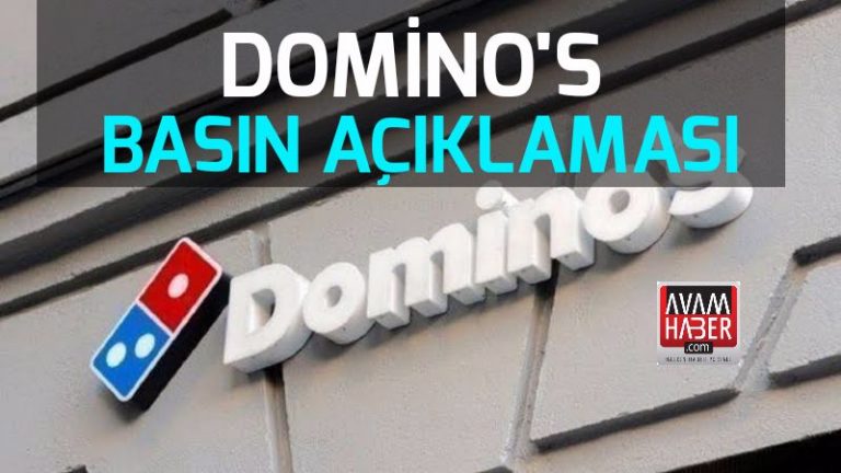 Domino’s basın açıklaması