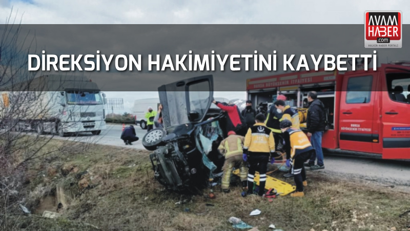 Direksiyon hakimiyetini kaybetti