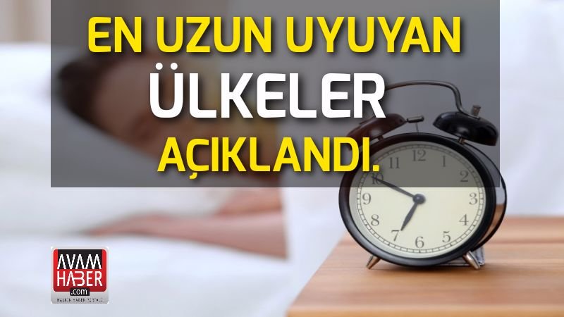 Uykuyu seven ülkeler