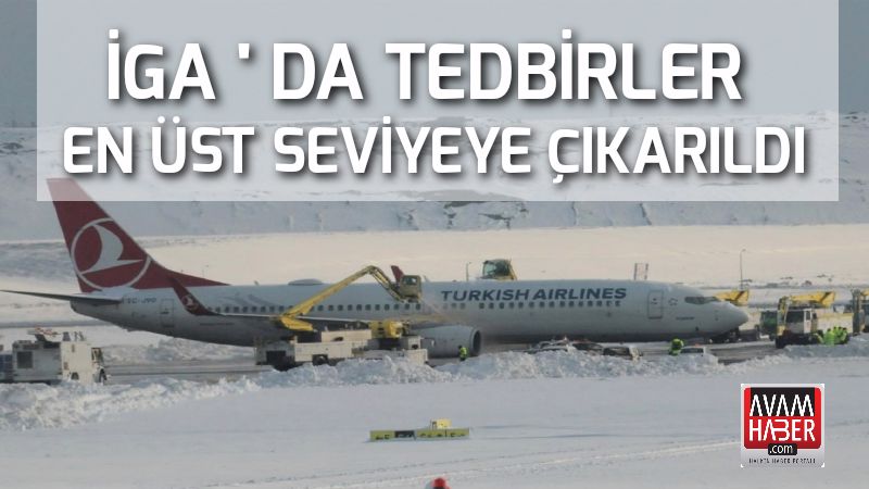 İstanbul havalimanında tedbirler en üst seviyede