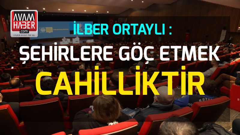 İlber Ortaylı Kartepe Zirvesinde Konuştu