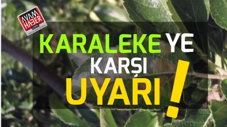 Üreticiye karalekeye karşı uyarı