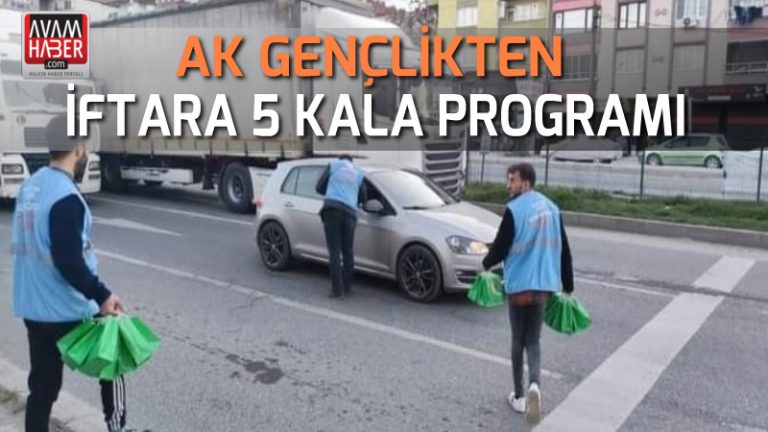 Ak Gençlik’ten İftara 5 Kala