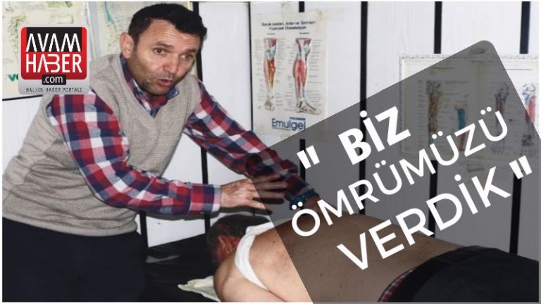 Biz, ömrümüzü verdik !