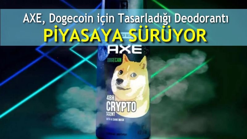 AXE, Dogecoin için Tasarladığı Deodorantı Piyasaya Sürüyor