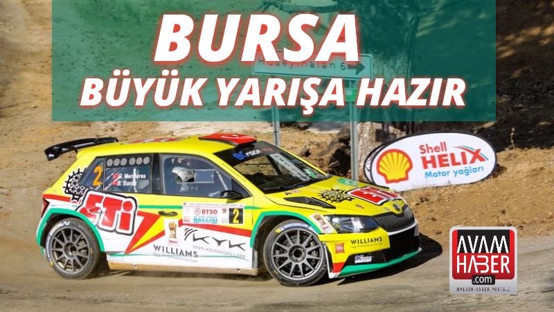 Yeşil Bursa Rallisi başlıyor