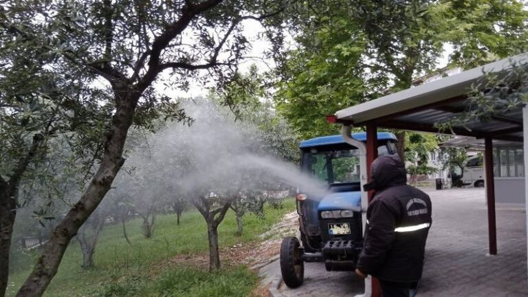 Orhangazi’de haşere ilaçlaması sürüyor