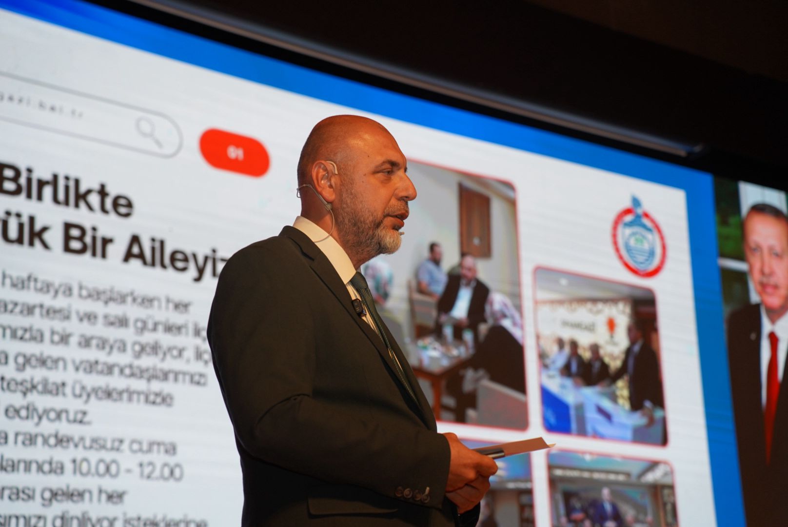 Başkan Bekir Aydın, AK Parti Bursa 59. İl Danışma Meclisi’nde Sosyal Belediyecilik Vizyonunu Anlattı