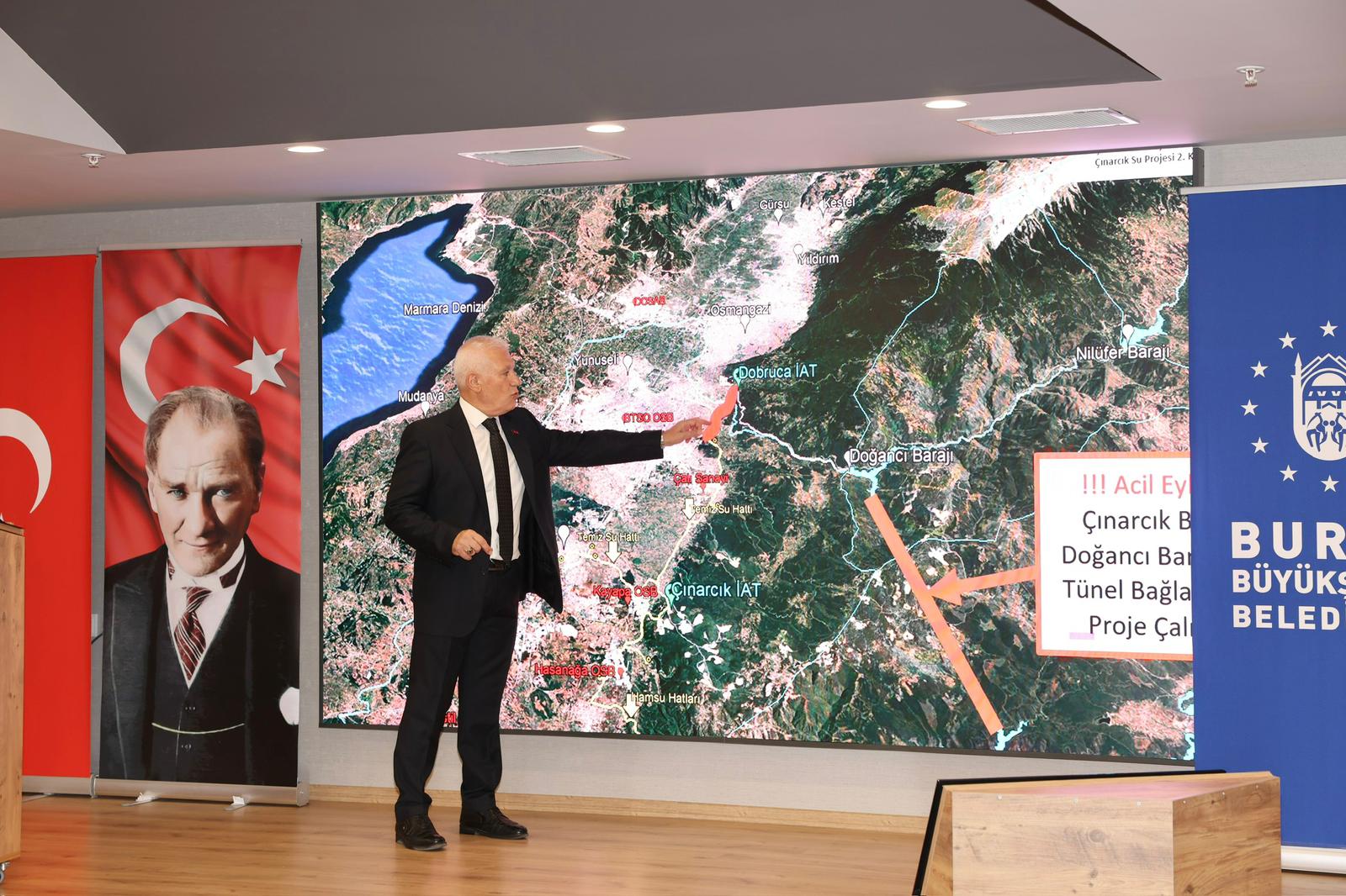 Başkan Bozbey’den Kritik Uyarı: “6 Ekim’de Barajlarda Su Tükenebilir”