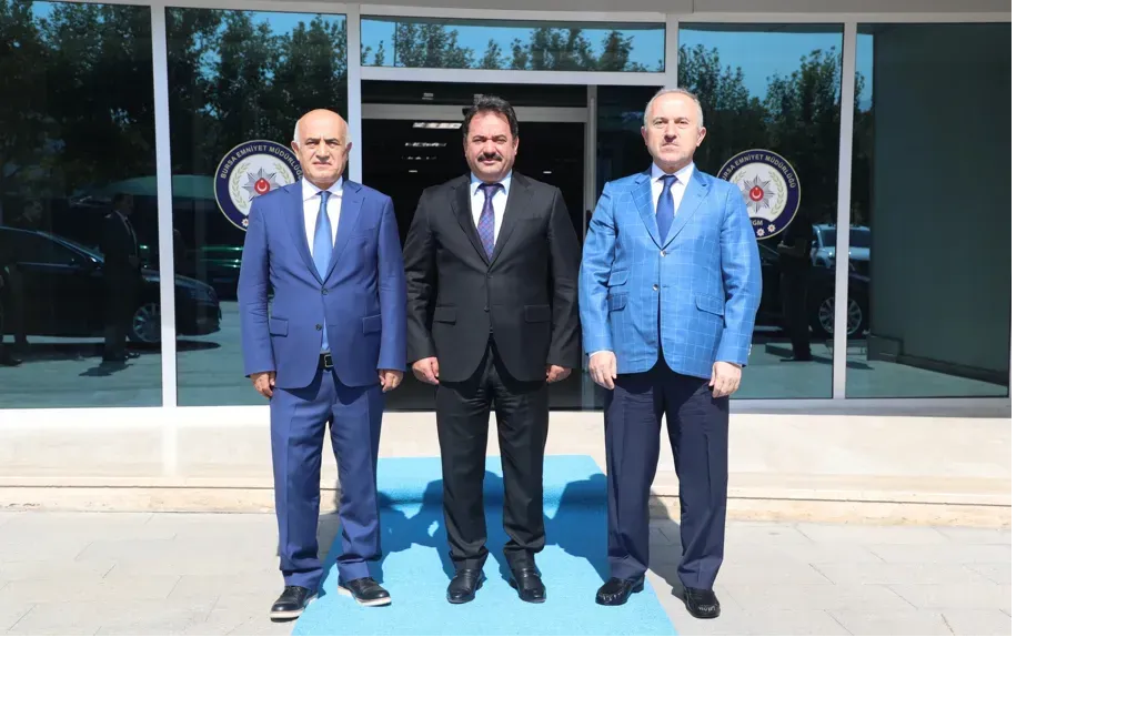 rhangazi ve Gemlik Kaymakamlarından İl Emniyet Müdürü Gökçe’ye Ziyaret