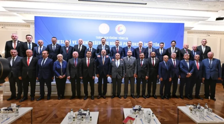 MEB ve TOBB’den Tarım Sektörüne Yönelik Güçlü İş Birliği: “Nitelikli Eğitimle Geleceğin Tarımı”