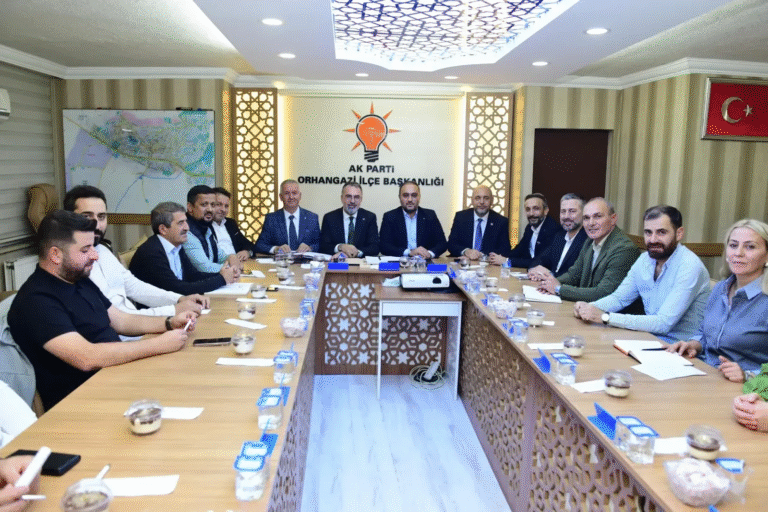 AK Parti Orhangazi Teşkilatı, Kestel Heyetini Ağırladı