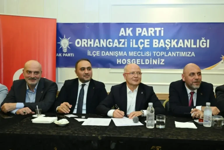 AK Parti Orhangazi Teşkilatı Daraltılmış Danışma Meclisi Toplantısı’nda Bir Araya Geldi