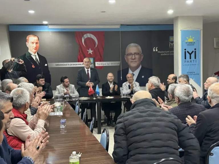İYİ Parti İl Başkanı İsmail Kaya’dan Orhangazi Teşkilatına Ziyaret