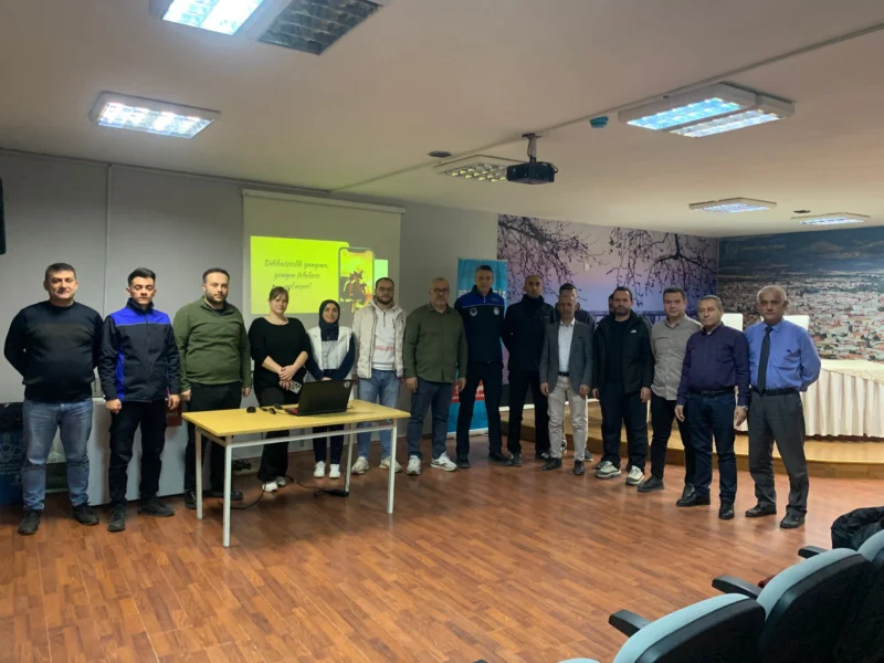 Orhangazi Belediyesi’nden Personele Yangın Söndürme Eğitimi