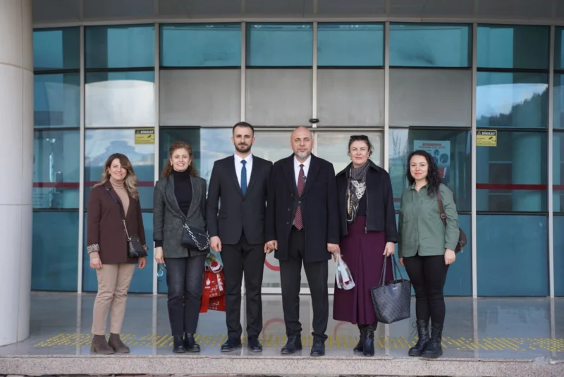 Başkan Bekir Aydın’dan Hastanede Yeni Yıl Ziyareti
