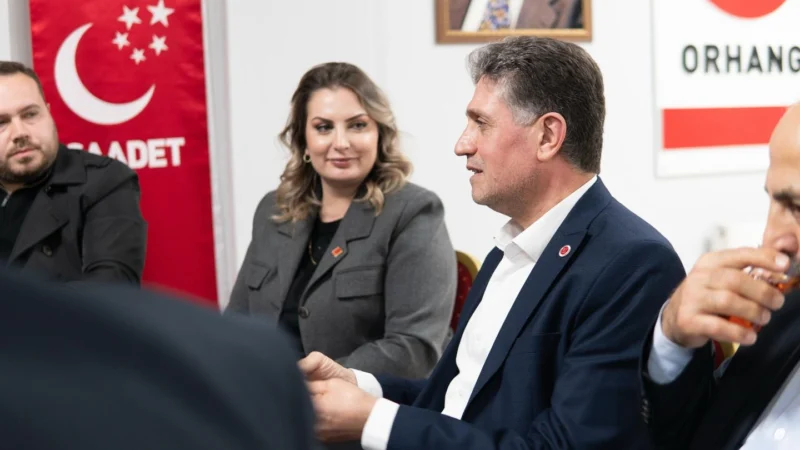 CHP Orhangazi İlçe Örgütünden Saadet Partisi’ne Ziyaret