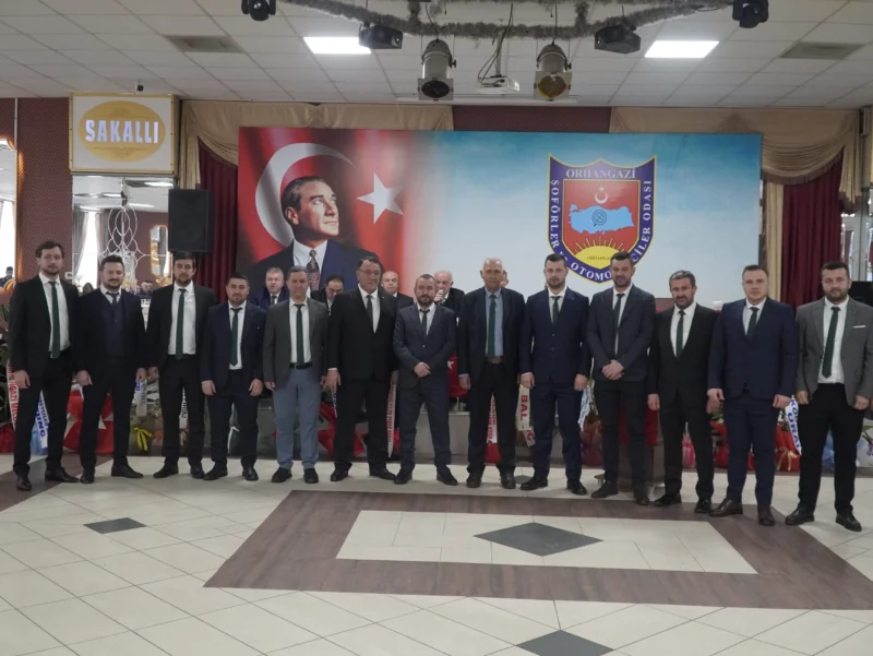 Orhangazi Şoförler Odası’nda Kamil Sevinç Yeniden Başkan Seçildi