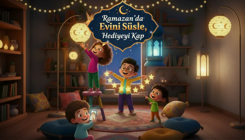 Orhangazi Belediyesi’nden Çocuklara Ramazan Sürprizi: “Süsle – Fotoğrafla – Kazan”