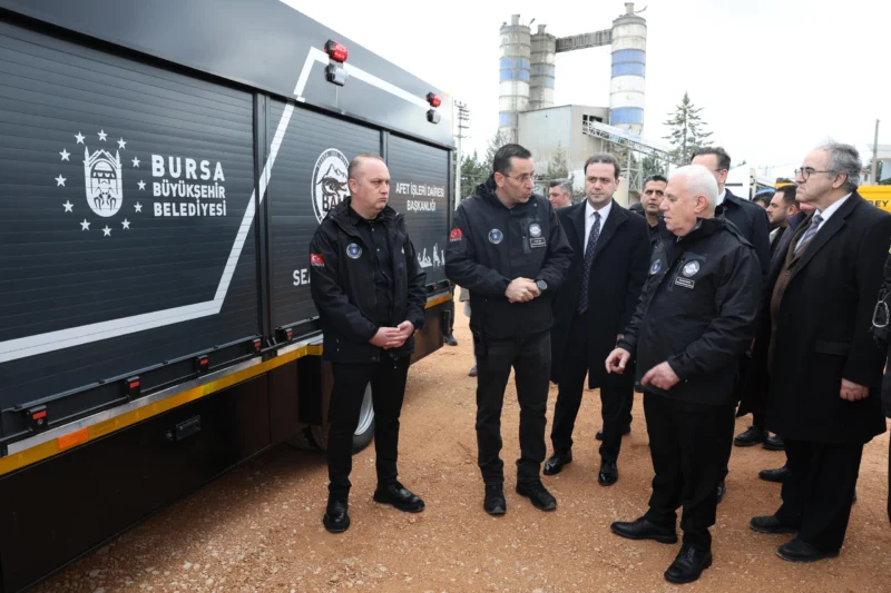 Bursa afetlere karşı dirençli hale geliyor
