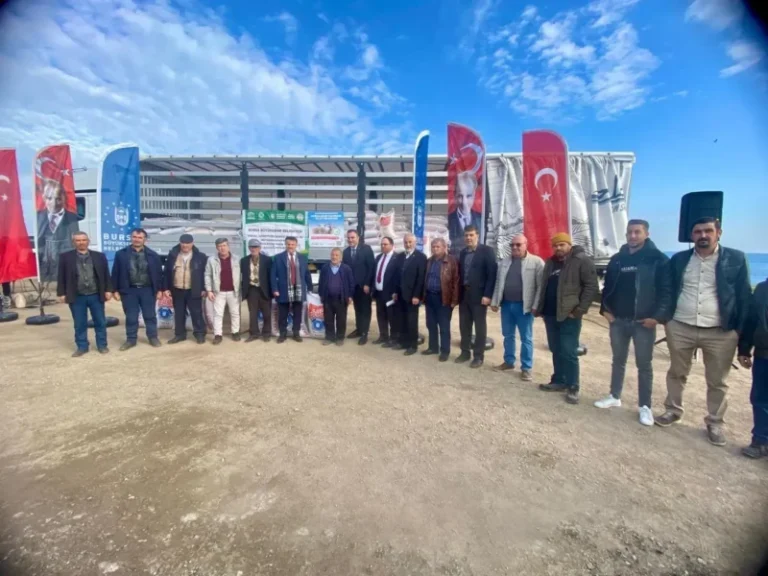 Bursa Büyükşehir’in kırsal kalkınma destekleri sürüyor