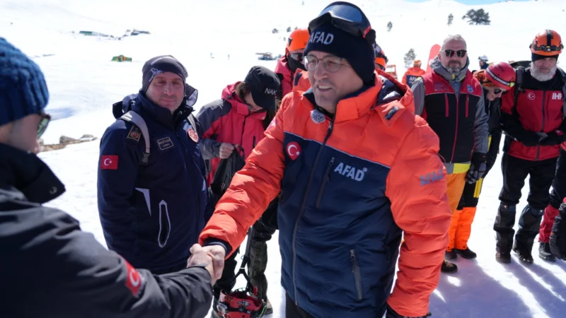Bursa’da Çığ Tatbikatı: 113 Personel Olası Afete Karşı Sahadaydı
