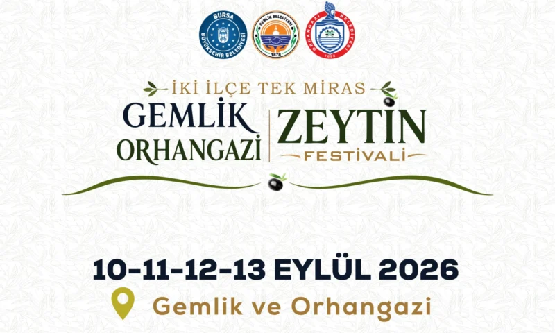İki İlçe, Tek Miras: Gemlik-Orhangazi Zeytin Festivali Başlıyor