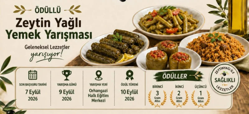 Zeytinyağlı Yemekler Bu Kez Ödül İçin Yarışacak