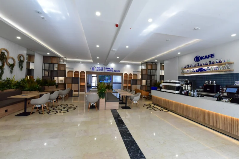 Gemlik Termal Tesisi, modern imkanlarıyla misafirlerini ağırlıyor
