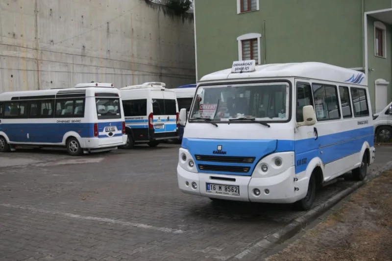 Orhangazi’de Şehir İçi Minibüslerde Kış Tarifesi Başlıyor