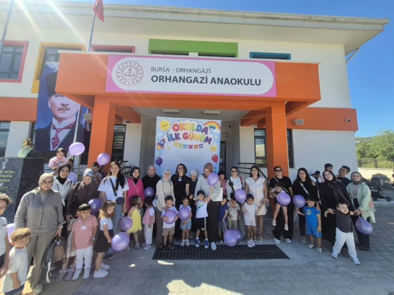 Orhangazi’de Miniklerin Büyük Heyecanı: Yeni Anaokulu 130 Öğrenciyle Kapılarını Açtı