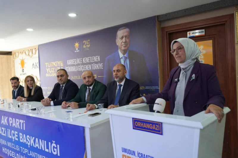 AK Parti Heyetinden Orhangazi’de Türkiye Yüzyılı Buluşmaları