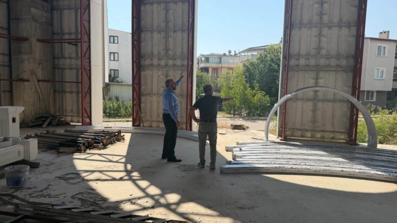 Müftü Yıldız’dan Yapımı Devam Eden Camilere İnceleme