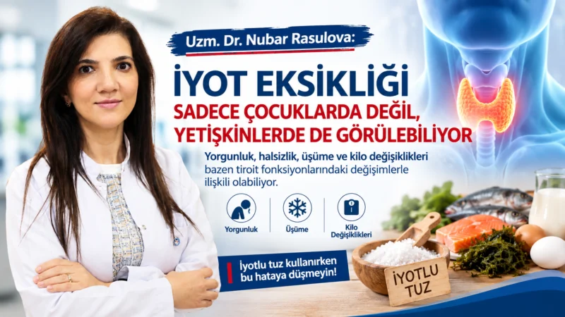 Uzmanından İyot Uyarısı: Takviyeleri Bilinçsiz Kullanmayın
