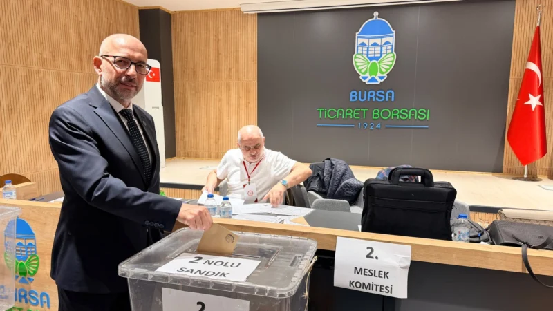 Bursa Ticaret Borsası’nda Emrah Silmez meclise seçildi